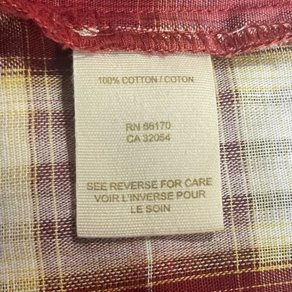 Free People Plaid Matador Tunic Top with Pockets 0